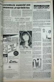 Página do jornal Correio do Ceará de abril de 1979
