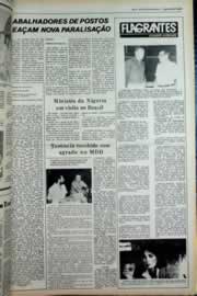 Página do jornal Correio do Ceará de abril de 1979