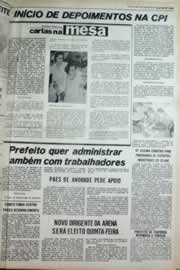 Página do jornal Correio do Ceará de maio de 1979