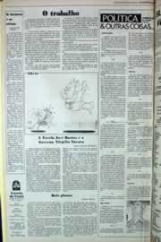Página do jornal Correio do Ceará de maio de 1979