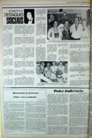Página do jornal Correio do Ceará de maio de 1979