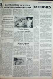 Página do jornal Correio do Ceará de maio de 1979
