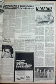 Página do jornal Correio do Ceará de maio de 1979