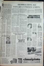 Página do jornal Correio do Ceará de maio de 1979