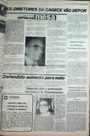 Página do jornal Correio do Ceará de maio de 1979