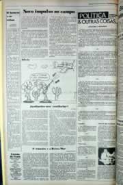 Página do jornal Correio do Ceará de maio de 1979