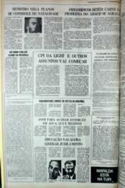 Página do jornal Correio do Ceará de maio de 1979
