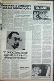 Página do jornal Correio do Ceará de maio de 1979