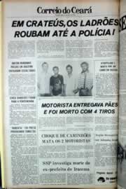 Página do jornal Correio do Ceará de maio de 1979