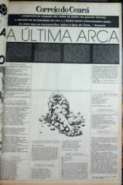 Página do jornal Correio do Ceará de maio de 1979