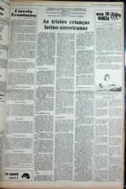 Página do jornal Correio do Ceará de maio de 1979