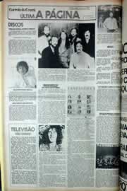 Página do jornal Correio do Ceará de maio de 1979