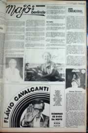 Página do jornal Correio do Ceará de maio de 1979