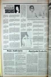 Página do jornal Correio do Ceará de maio de 1979