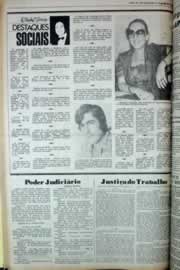 Página do jornal Correio do Ceará de maio de 1979