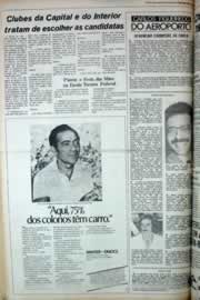 Página do jornal Correio do Ceará de maio de 1979