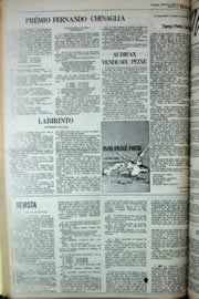 Página do jornal Correio do Ceará de maio de 1979