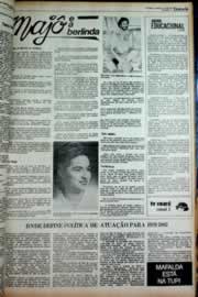 Página do jornal Correio do Ceará de maio de 1979