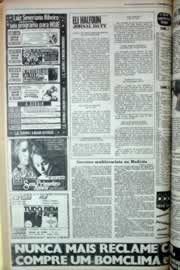 Página do jornal Correio do Ceará de maio de 1979