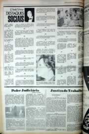 Página do jornal Correio do Ceará de maio de 1979