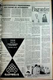Página do jornal Correio do Ceará de maio de 1979