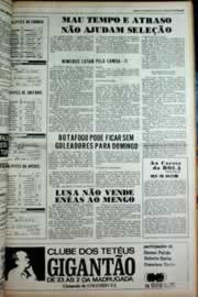 Página do jornal Correio do Ceará de maio de 1979