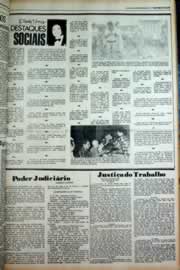 Página do jornal Correio do Ceará de maio de 1979