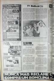 Página do jornal Correio do Ceará de maio de 1979