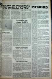 Página do jornal Correio do Ceará de maio de 1979