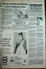 Página do jornal Correio do Ceará de maio de 1979