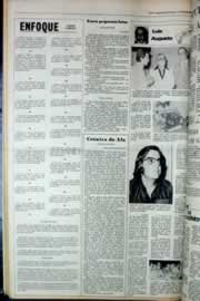 Página do jornal Correio do Ceará de maio de 1979