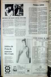 Página do jornal Correio do Ceará de maio de 1979