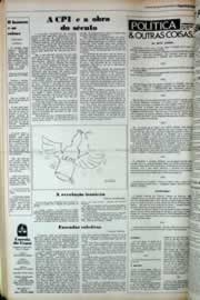 Página do jornal Correio do Ceará de maio de 1979