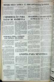 Página do jornal Correio do Ceará de maio de 1979
