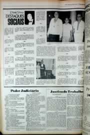 Página do jornal Correio do Ceará de maio de 1979