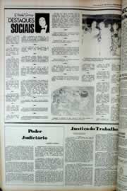 Página do jornal Correio do Ceará de maio de 1979