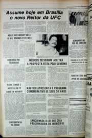 Página do jornal Correio do Ceará de maio de 1979