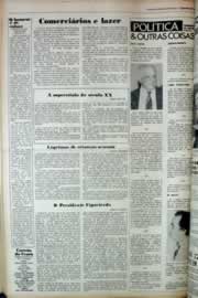 Página do jornal Correio do Ceará de maio de 1979