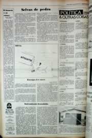 Página do jornal Correio do Ceará de maio de 1979