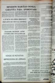 Página do jornal Correio do Ceará de maio de 1979