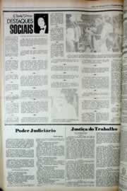 Página do jornal Correio do Ceará de maio de 1979