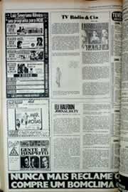 Página do jornal Correio do Ceará de maio de 1979