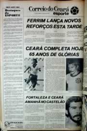 Página do jornal Correio do Ceará de junho de 1979