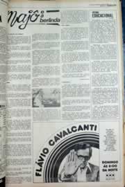 Página do jornal Correio do Ceará de junho de 1979