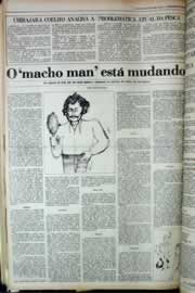 Página do jornal Correio do Ceará de junho de 1979