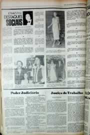 Página do jornal Correio do Ceará de junho de 1979