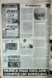 Página do jornal Correio do Ceará de junho de 1979