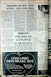 Página do jornal Correio do Ceará de junho de 1979