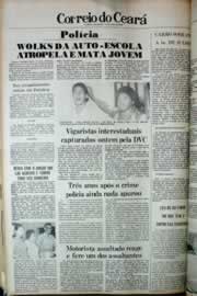Página do jornal Correio do Ceará de junho de 1979