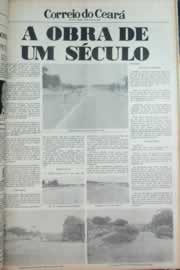 Página do jornal Correio do Ceará de junho de 1979